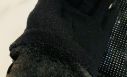 Γάντια γυναικεία μαύρα με τρουκς 